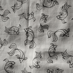 Emballage cadeau en tissu - Poisson