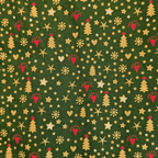 Emballage cadeau en tissu - Sapin de Noël