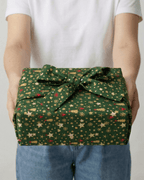 Emballage cadeau en tissu - Sapin de Noël